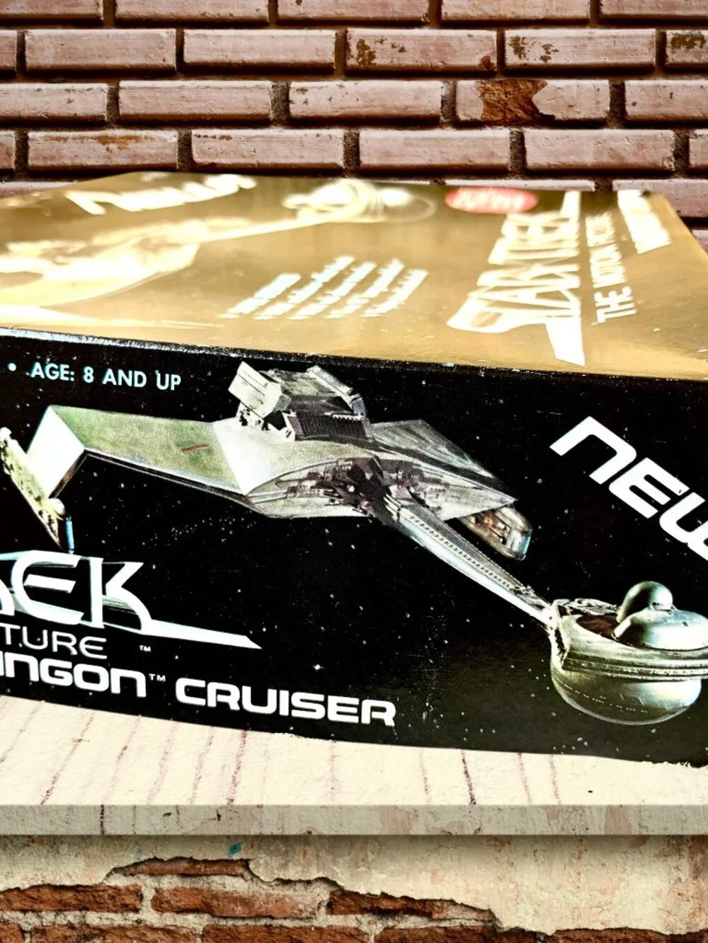 Star Trek The Motion Picture Klingon Cruiser Model Kit Vintage 1979 AMT Open Box